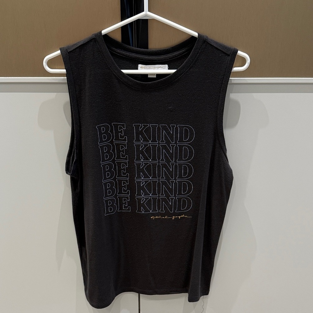 Spiritual Gangster Black 'Be Kind' Muscle Tank